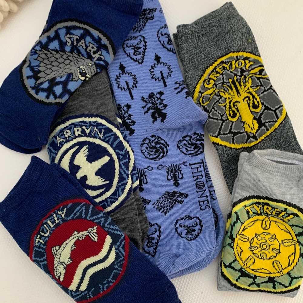 Lot of GOT socks